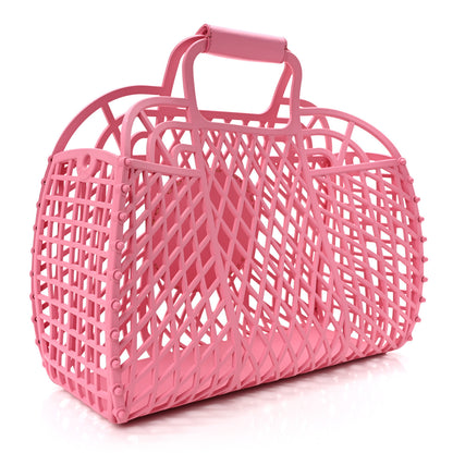 Fendi Recycled Plastic Vitello Liberty Matte Medium Fendi Basket Rosa 3 of 10