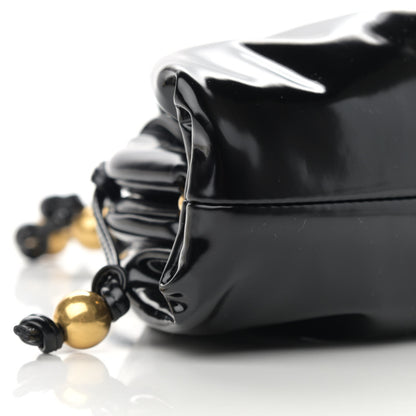 Bottega Veneta Brushed Calfskin The Mini Pouch Black 9 of 10