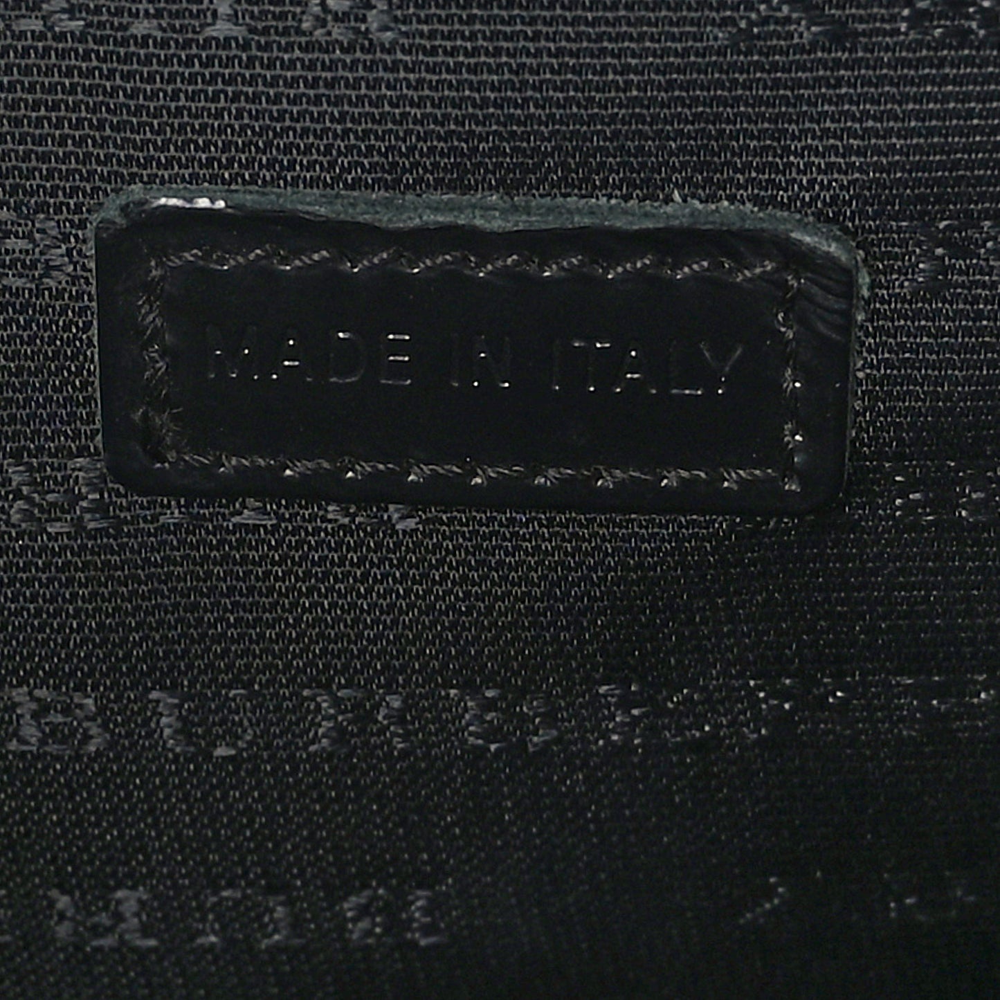 House Check Frame Bag Black