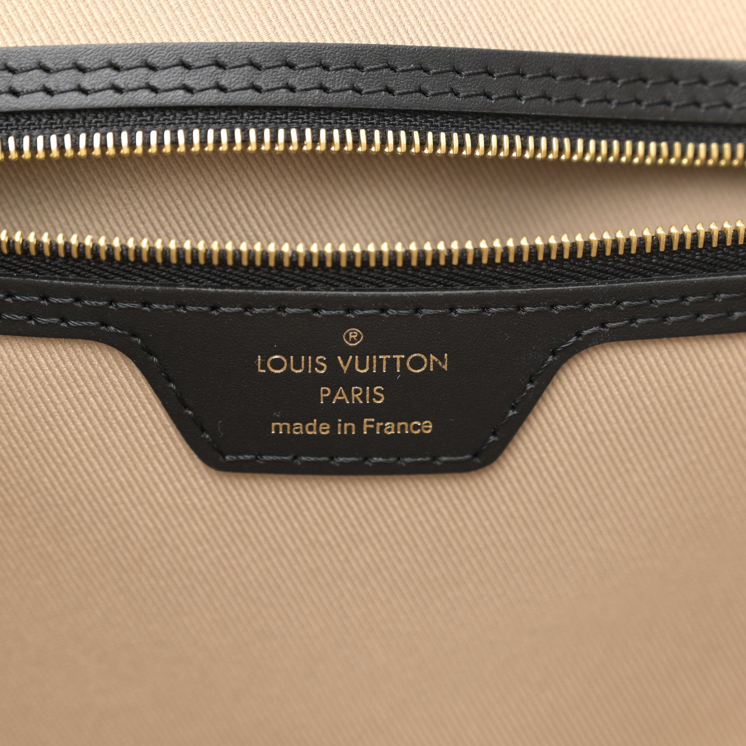 Louis Vuitton Cotton Monogram Embroidered Neverfull MM Beige Black 7 of 10