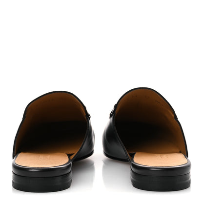 Gucci Calfskin Womens Princetown Slippers 37 Black 6 of 13