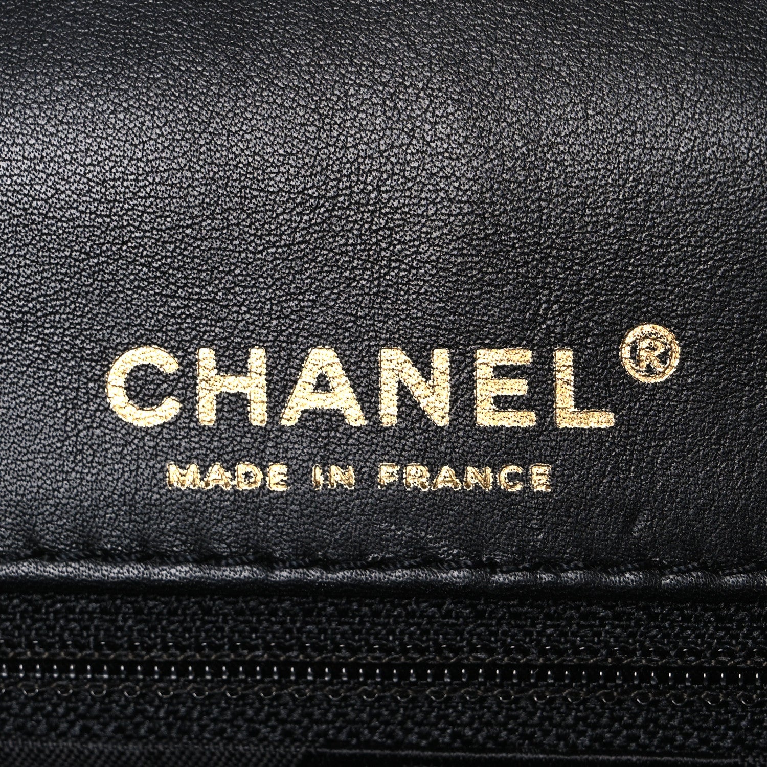 Chanel Calfskin Quilted Medium Wild Stitch Flap Black 5 of 9