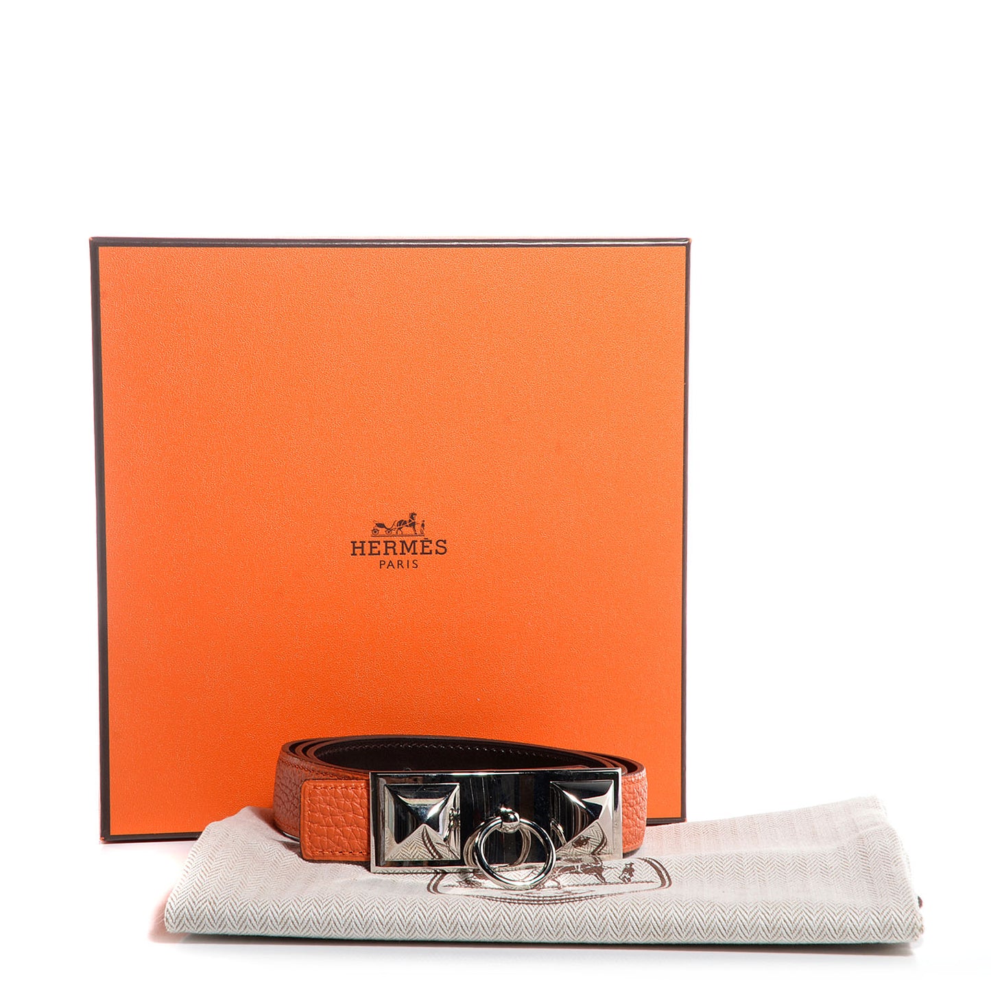 Togo 24mm Sydney Belt Feu Orange