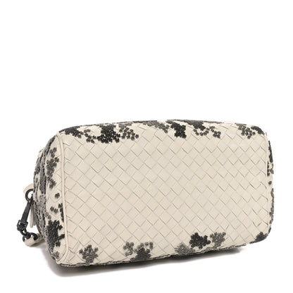 Bottega Veneta Nappa Intrecciato Embroidered Mini Boston Mist 4 of 11