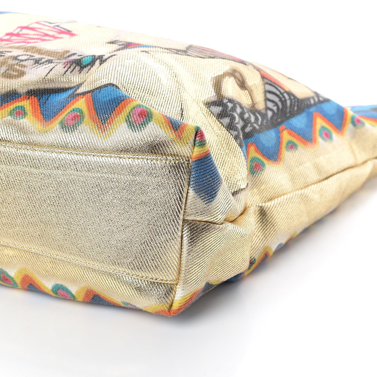 Chanel Graffiti Printed Canvas Street Spirit Tote Multicolor 9 of 9