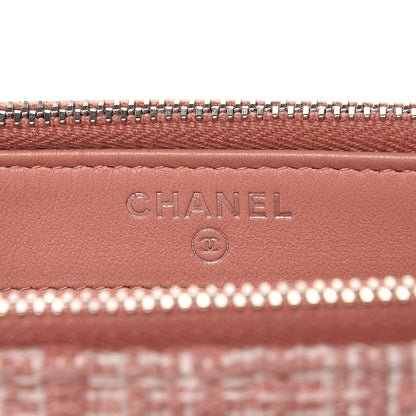 Chanel Canvas Small Deauville Clutch With Chain Pink 6 of 9