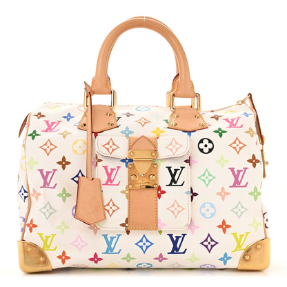 Louis Vuitton Monogram Multicolor Speedy 30 White 1 of 10