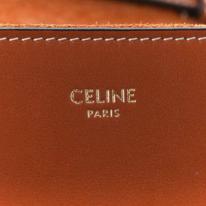 Celine Calfskin Mini 16 Top Handle Bag Tan 6 of 11