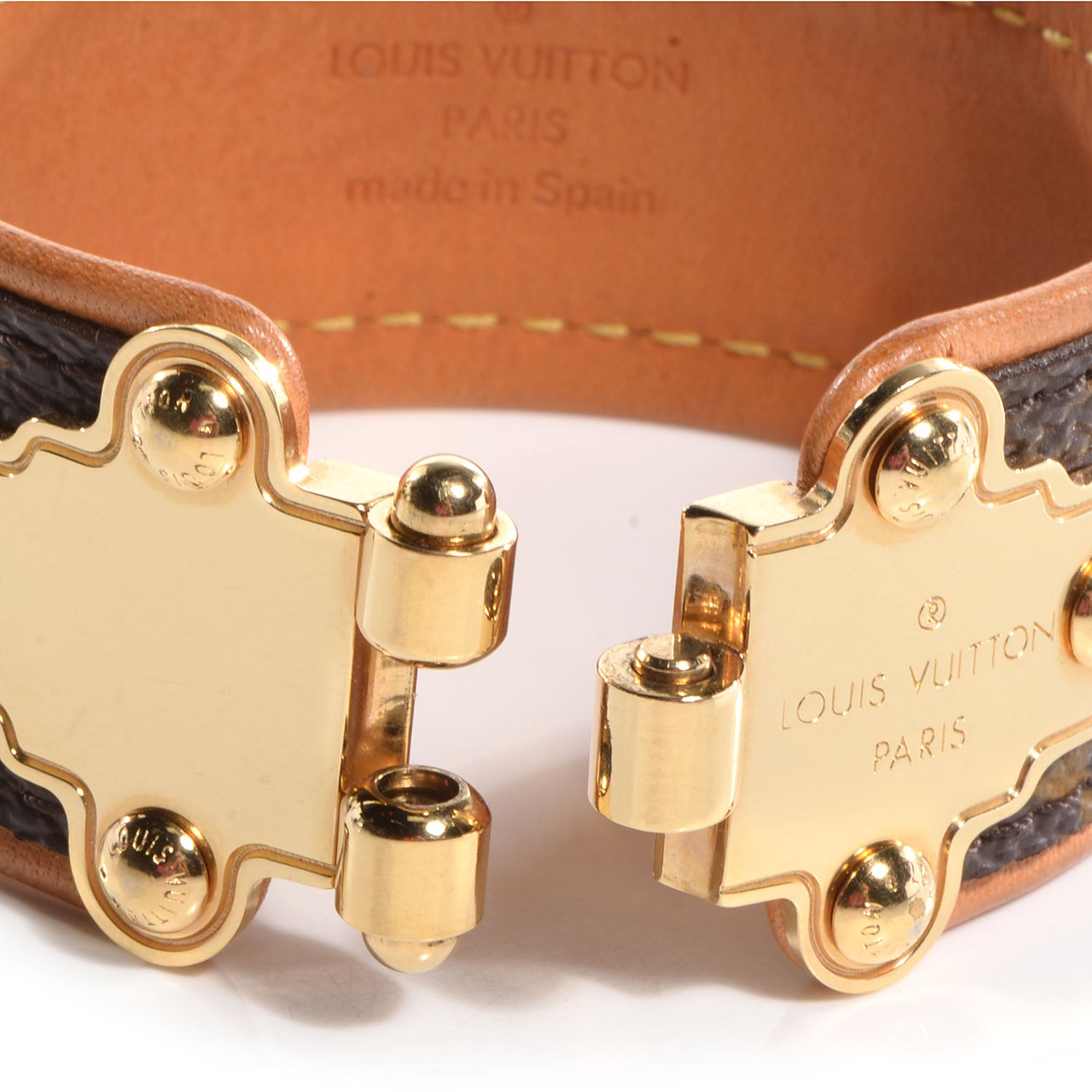 Louis Vuitton Monogram Save It Bracelet 19 3 of 8