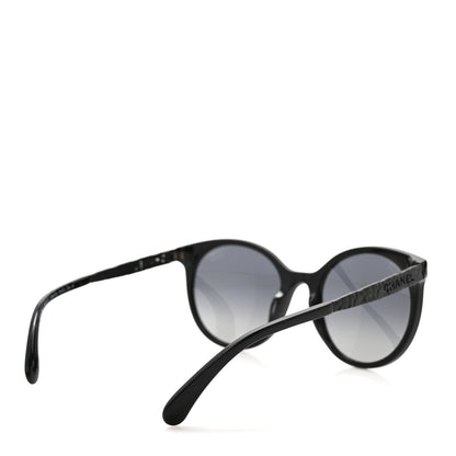Chanel Acetate Metal Polarized Pantos Sunglasses 5440-A Black 5 of 7