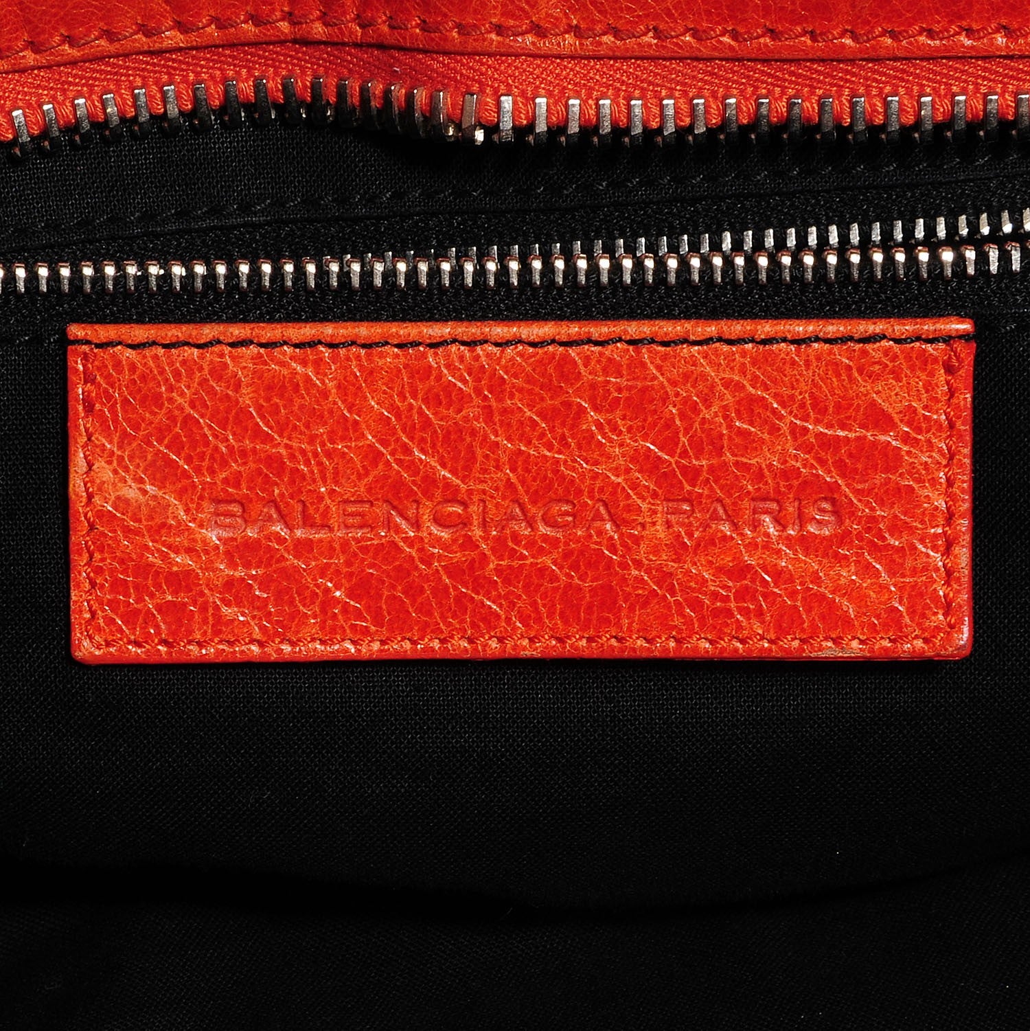 Balenciaga Agneau Giant 21 Silver Hardware City Mandarine 11 of 13