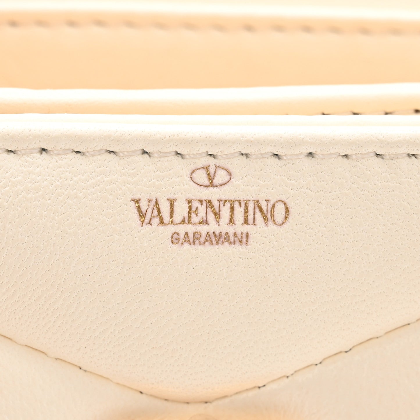 Nappa Micro One Stud Chain Bag Ivory