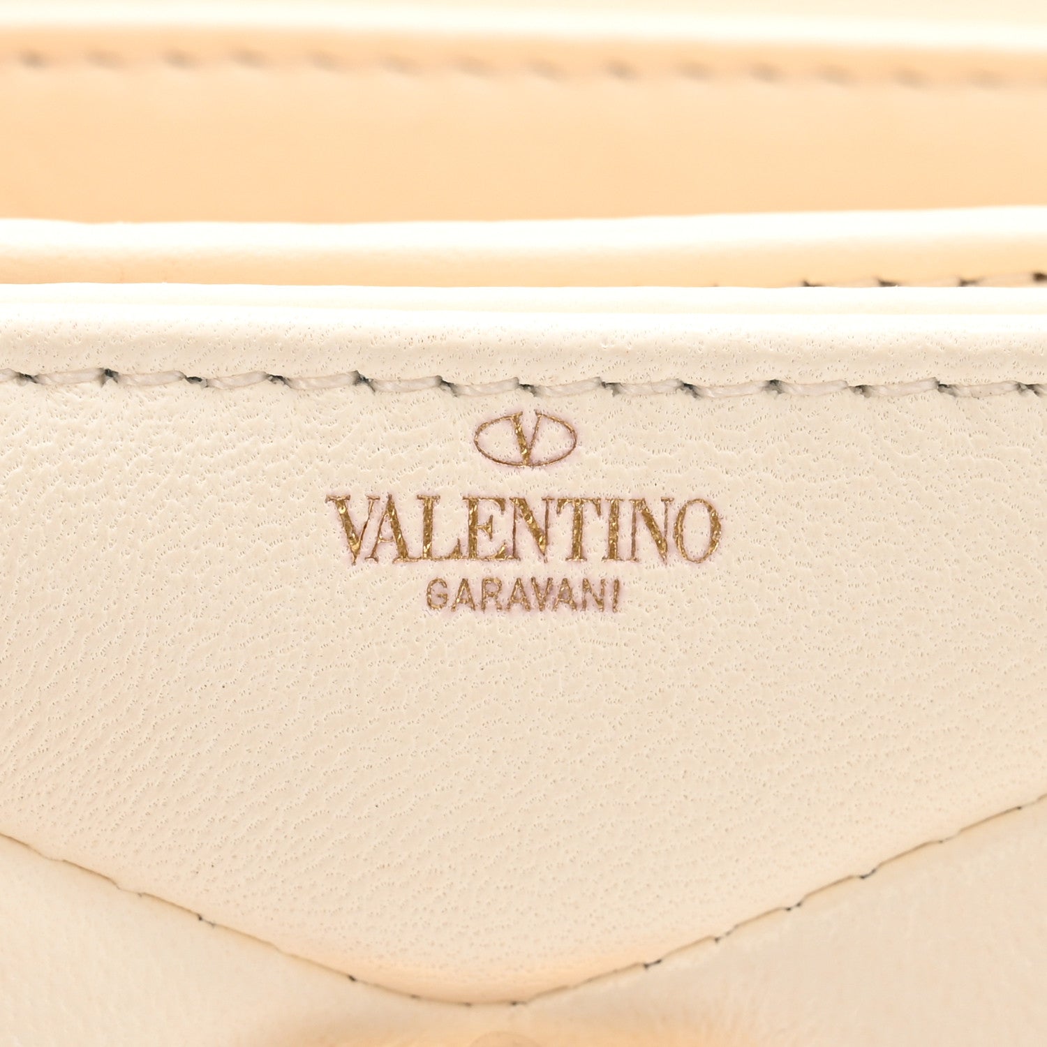 Valentino Garavani Nappa Micro One Stud Chain Bag Ivory 6 of 10