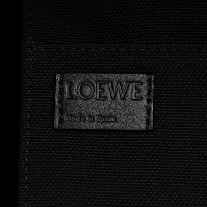Loewe Jacquard Anagram Calfskin Buckle Tote Black 5 of 10