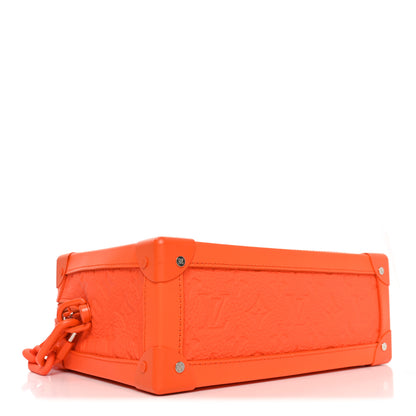 Louis Vuitton Taurillon Monogram Solar Ray Soft Trunk Orange 6 of 17