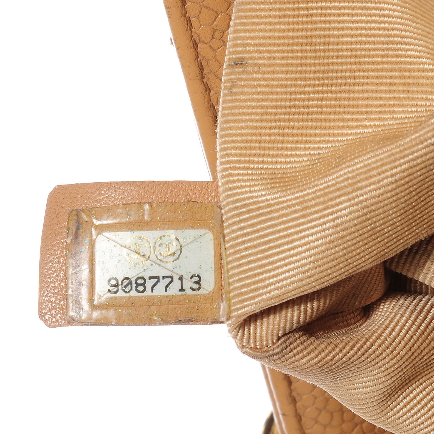 Caviar Petit Shopping Tote PST Beige