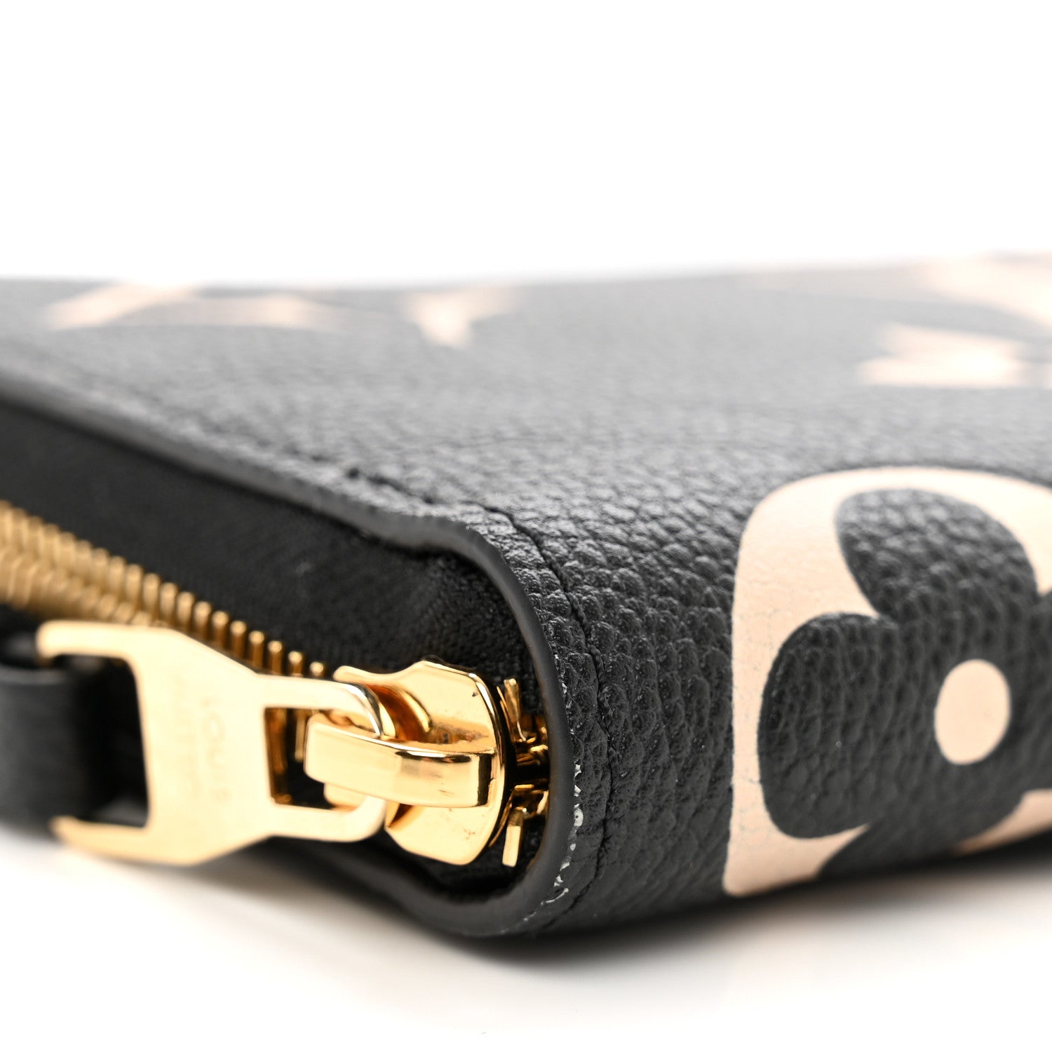 Louis Vuitton Empreinte Monogram Giant Zippy Wallet Black Beige 7 of 7