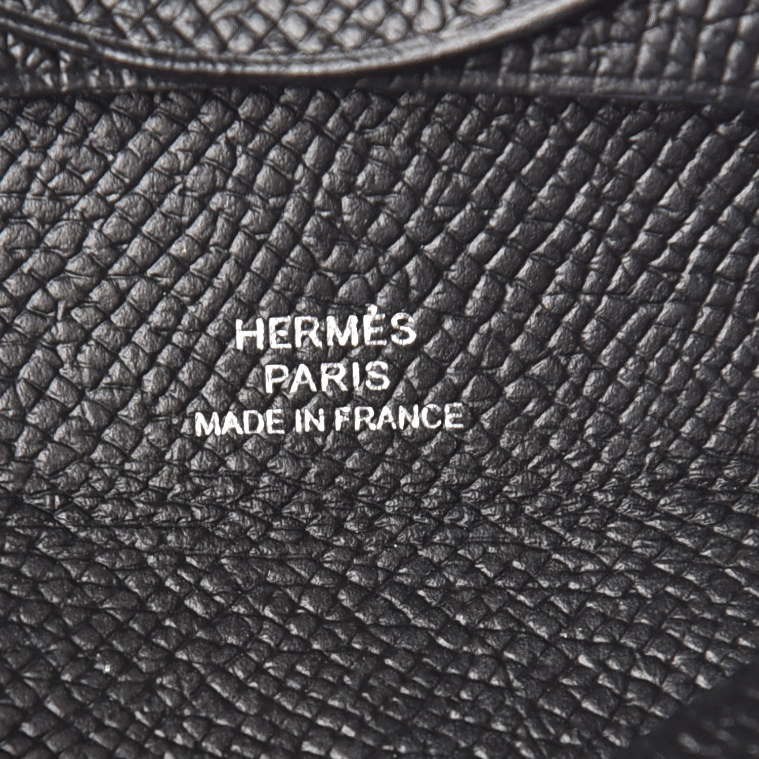 Hermes Epsom Bastia Coin Purse Black 6 of 10