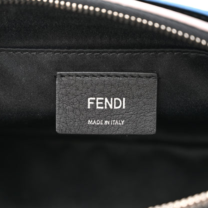Fendi Vitello Dolce Crystal Croc Tail Mini By The Way Boston Bag Black Multicolor 6 of 10