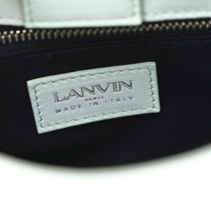 Lanvin Satin Cat Hobo Blue 5 of 8