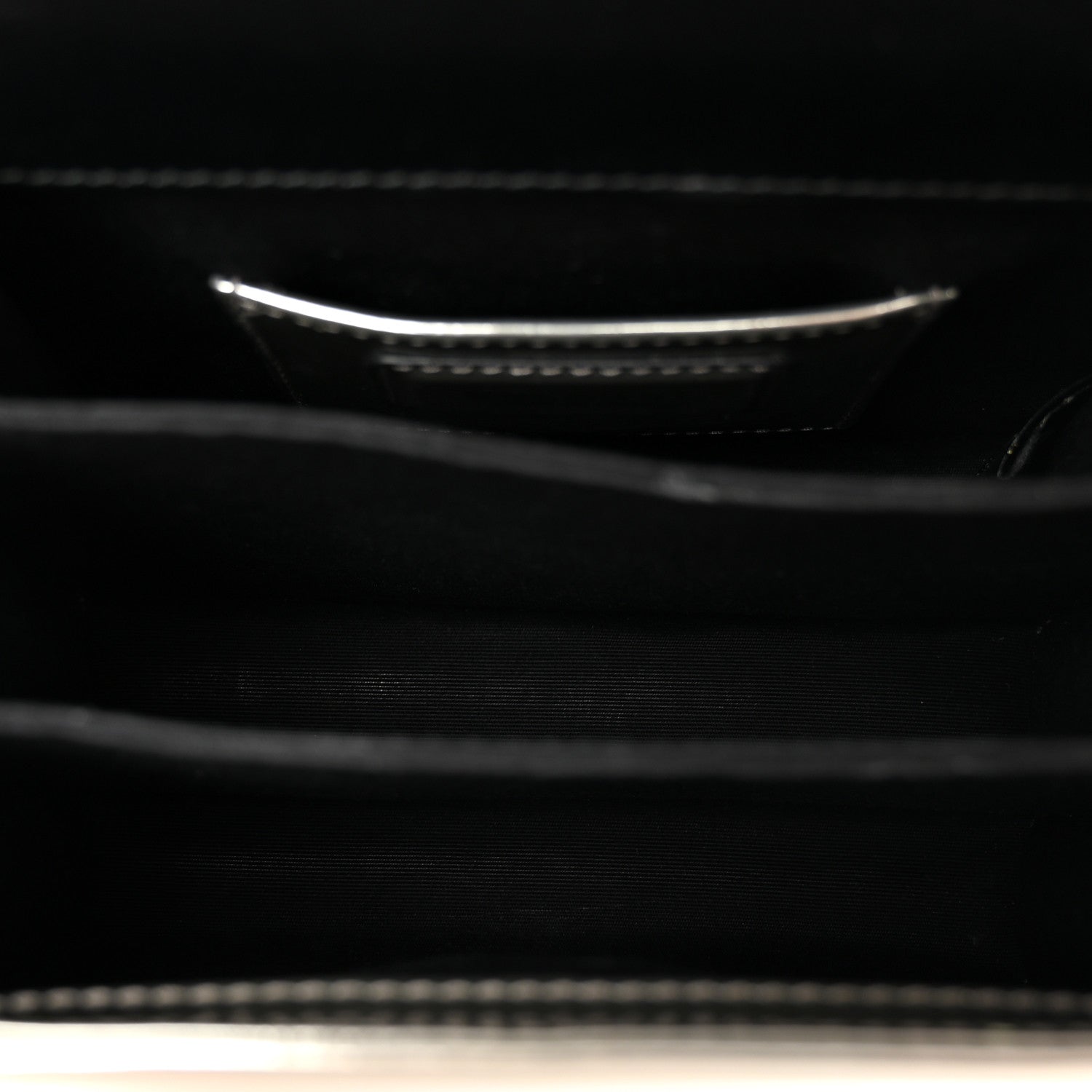 Bulgari Metallic Calfskin Serpenti Forever Top Handle Silver 6 of 11