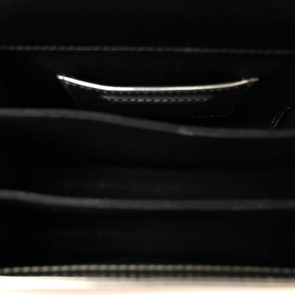 Bulgari Metallic Calfskin Serpenti Forever Top Handle Silver 6 of 11
