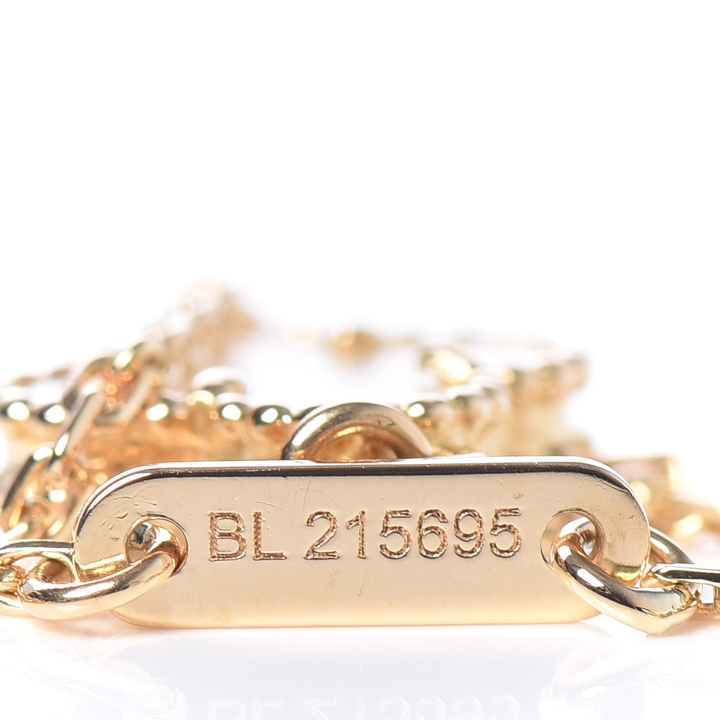 18K Yellow Gold Mother of Pearl Sweet Alhambra Bracelet