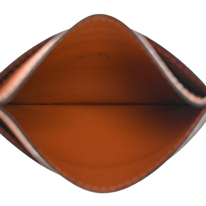Celine Triomphe Canvas Card Holder Tan 6 of 11