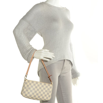 Louis Vuitton Damier Azur Pochette Accessories NM 2 of 7