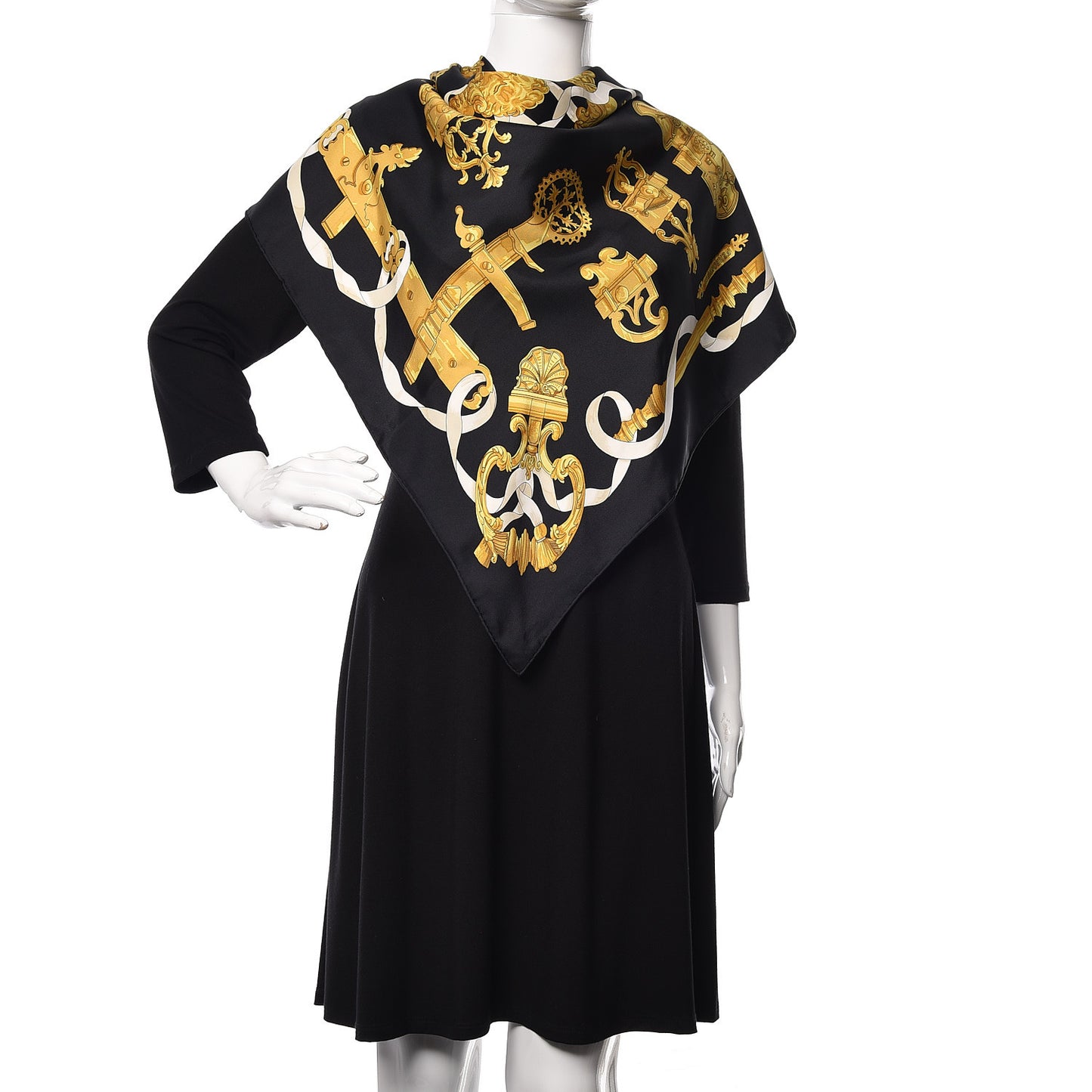 Silk Ferronnerie Scarf 90