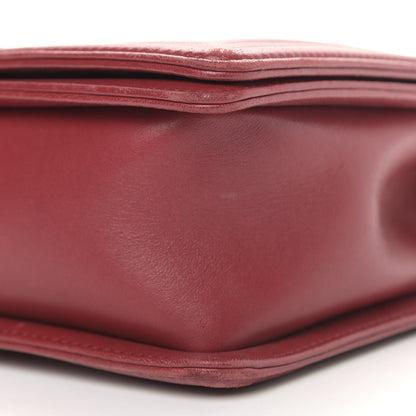 Chanel Lambskin Quilted New Medium Boy Flap Dark Red 7 of 7