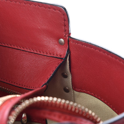 Valentino Garavani Vitello Rockstud Double Handle Tote Rosso Valentino 10 of 14