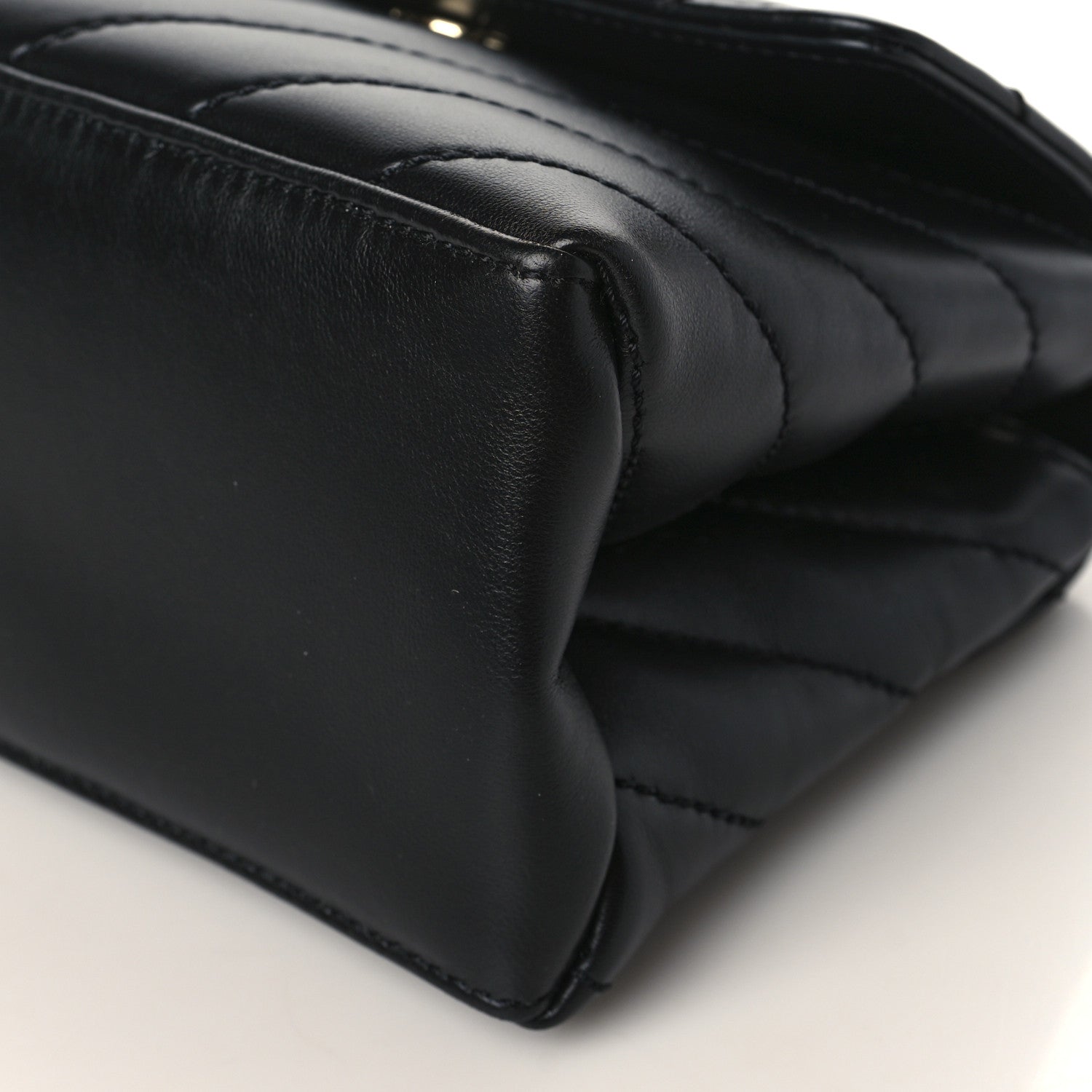Off-White Calfskin Diagonal Quilted Jackhammer 19 Shoulder Bag Black 8 of 9