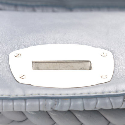 Miu Miu Nappa Matelasse Flap Satchel Nube 10 of 10