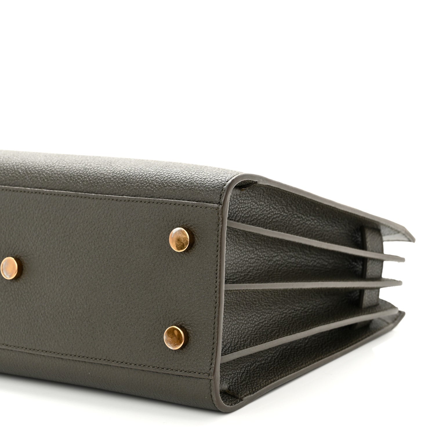 Saint Laurent Grained Calfskin Baby Sac De Jour Bronze 10 of 14