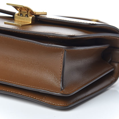 Celine Smooth Calfskin Small Classic Box Flap Bag Camel 9 of 10