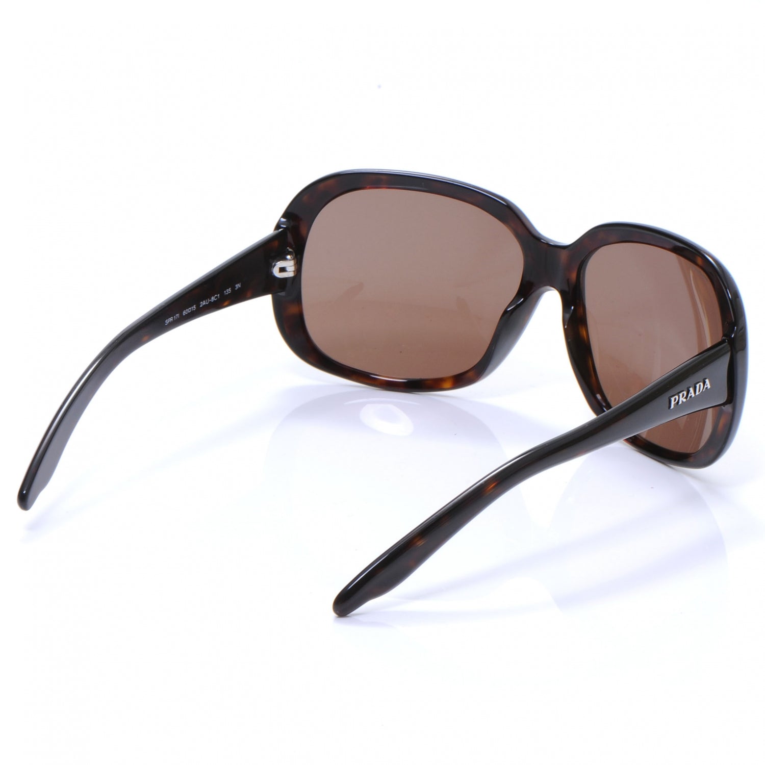 Prada Tortoise Shell Sunglasses SPR 17I 2 of 6