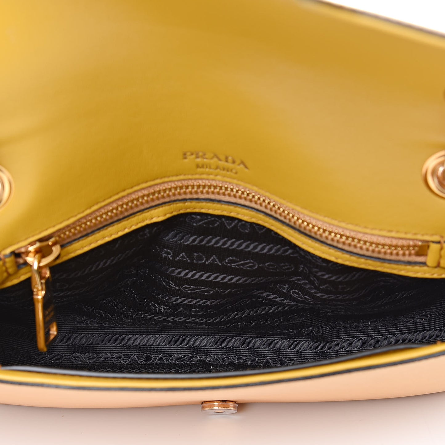 Saffiano Flap Shoulder Bag Mais
