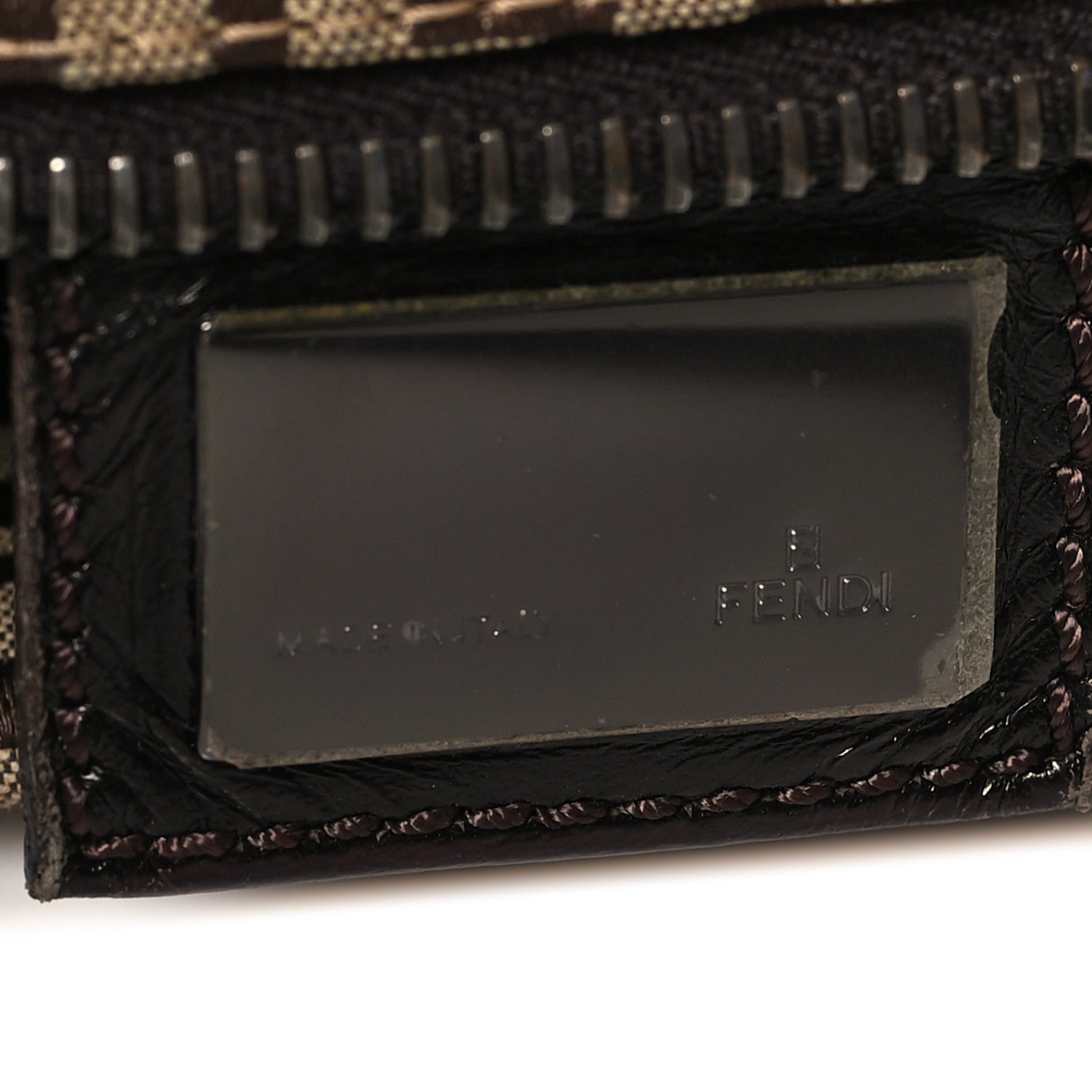 Fendi Zucchino Tote Brown 7 of 12