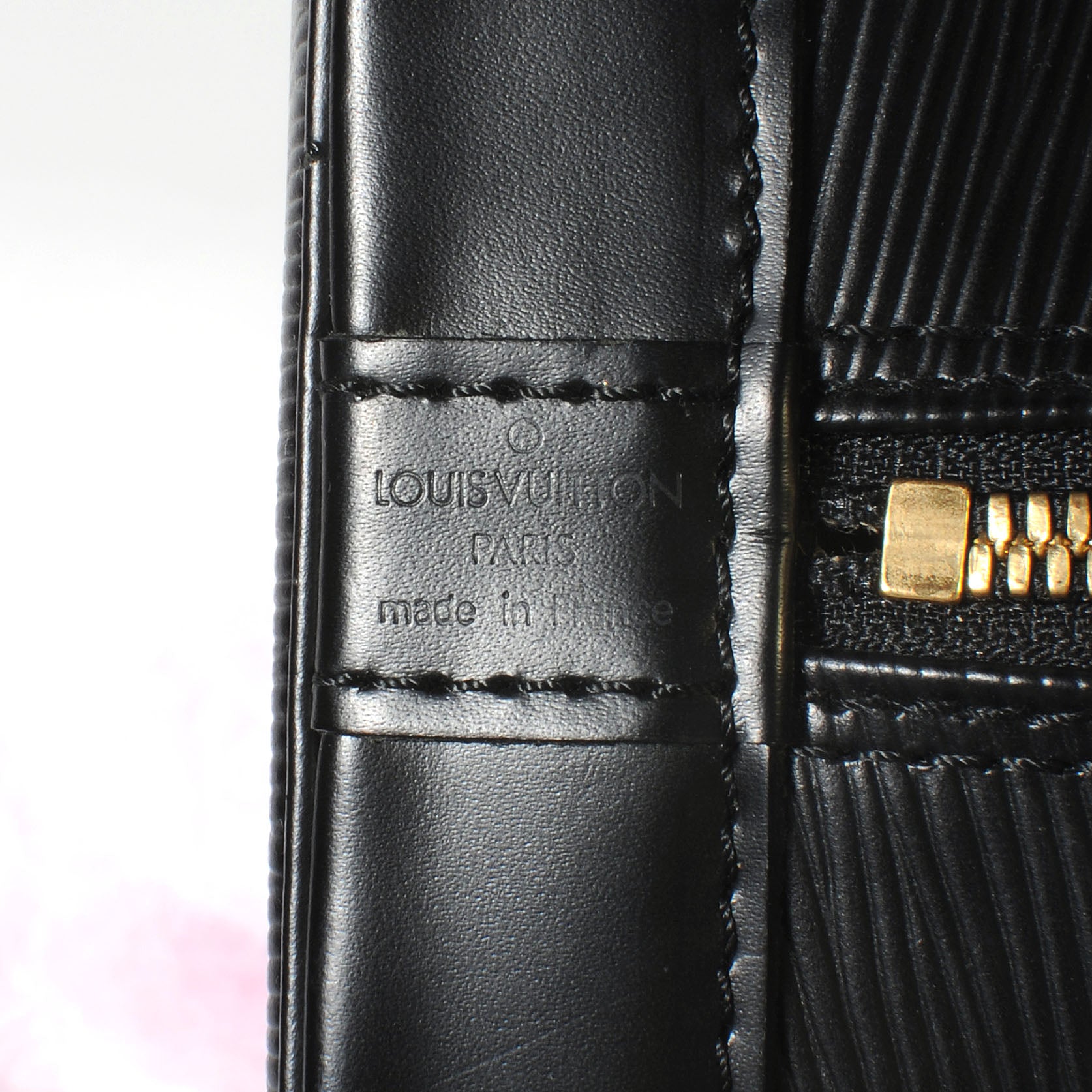 Louis Vuitton Epi Alma Black 5 of 7
