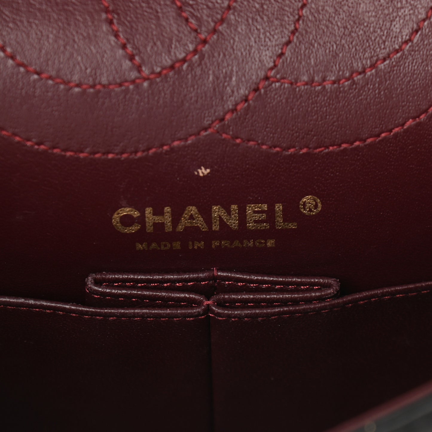 Aged Calfskin Quilted 2.55 Reissue 225 Flap Black
