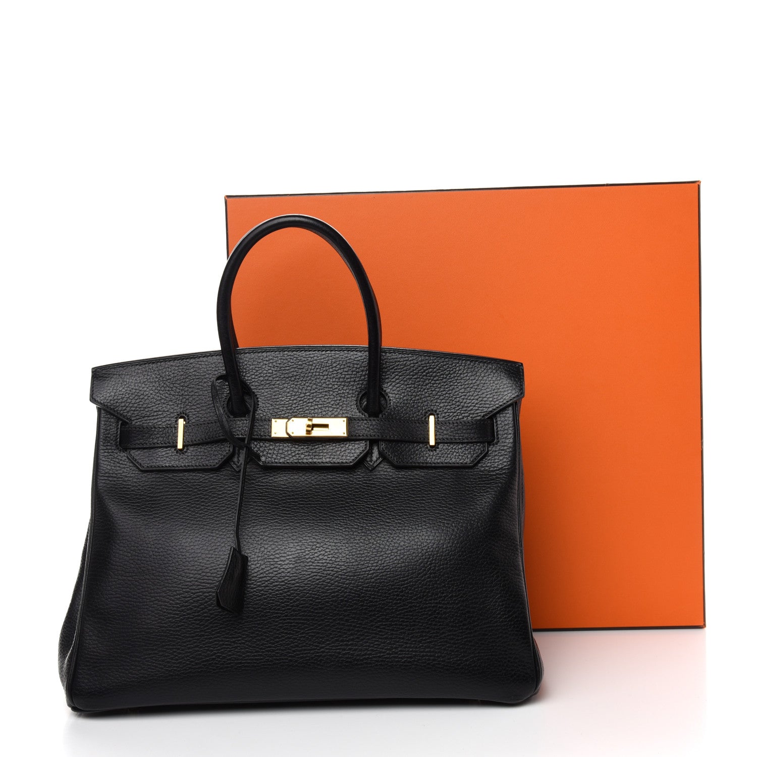 Hermes Ardennes Birkin 35 Black 11 of 11