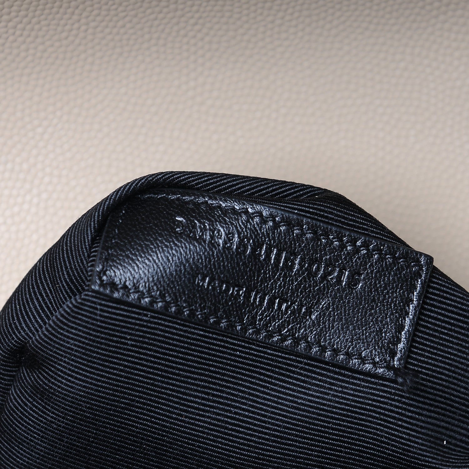 Saint Laurent Grain De Poudre Matelasse Chevron Large Monogram Satchel Nude Powder 8 of 8