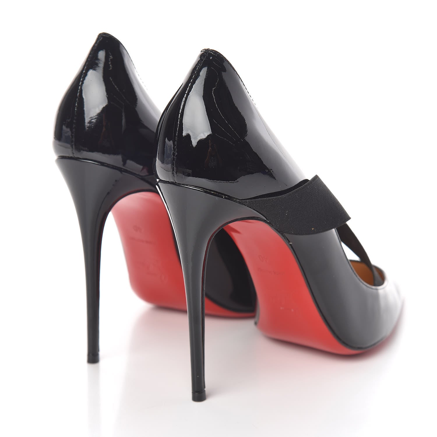 Christian Louboutin Patent Sharpstagram 100 Pumps 40 Black 4 of 10