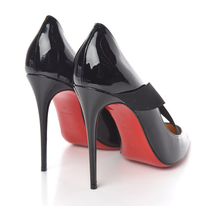 Christian Louboutin Patent Sharpstagram 100 Pumps 40 Black 4 of 10