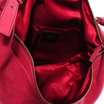 Fendi Vitello Savana Forever Hobo Rosso Scuro Tartaruga Natural 5 of 7