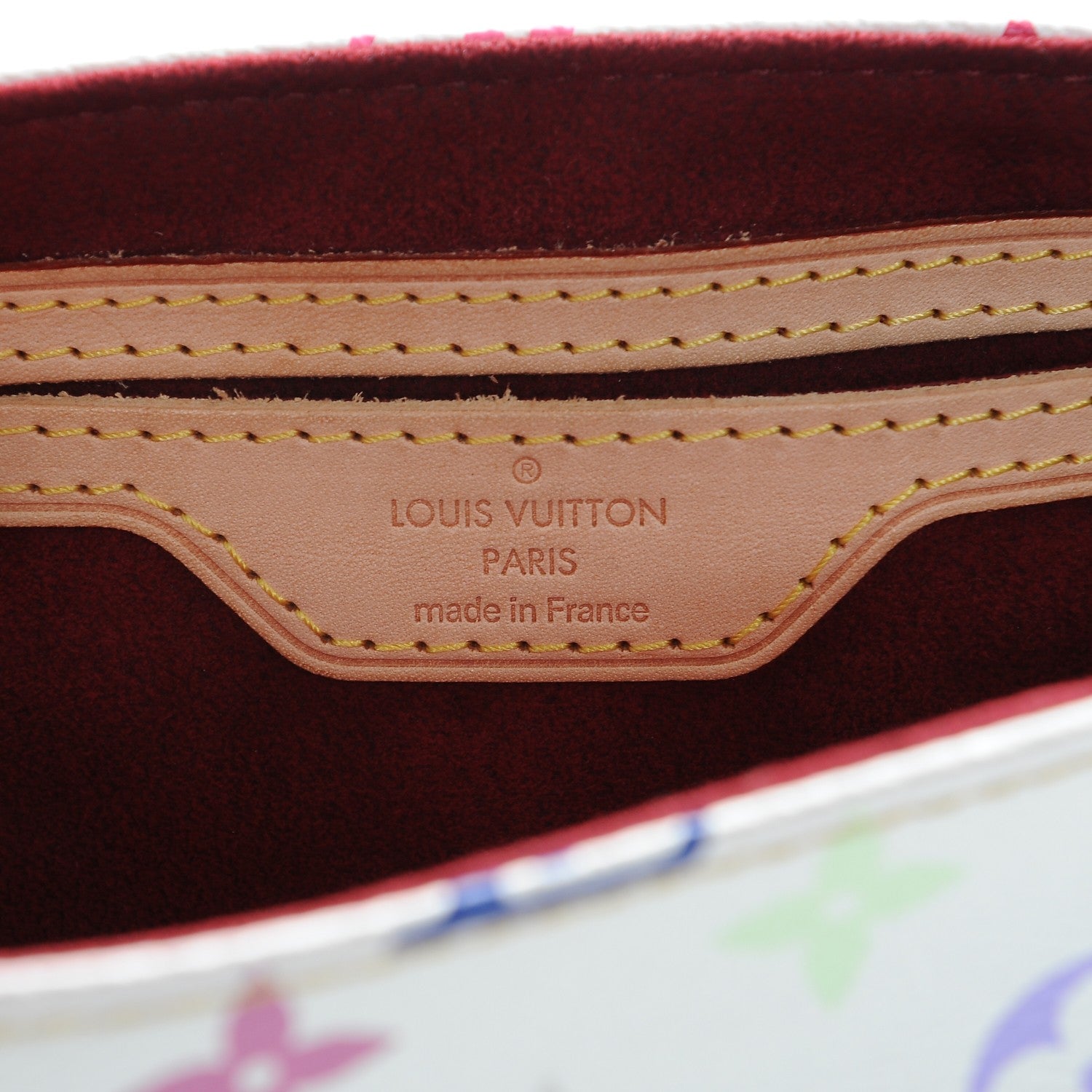 Louis Vuitton Monogram Multicolor Marilyn White 6 of 7