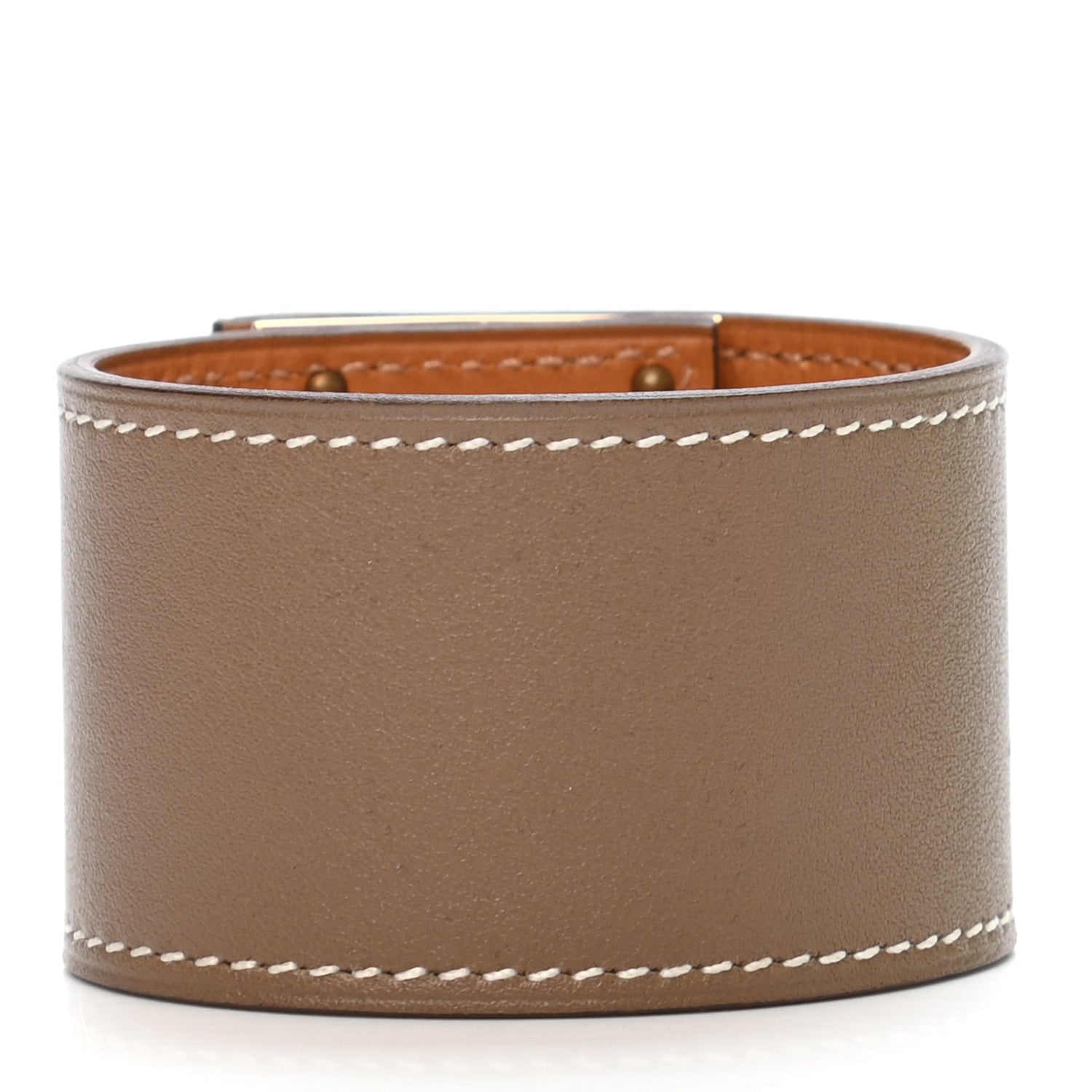 Hermes Swift Kelly Dog Bracelet T1 Etoupe 3 of 6
