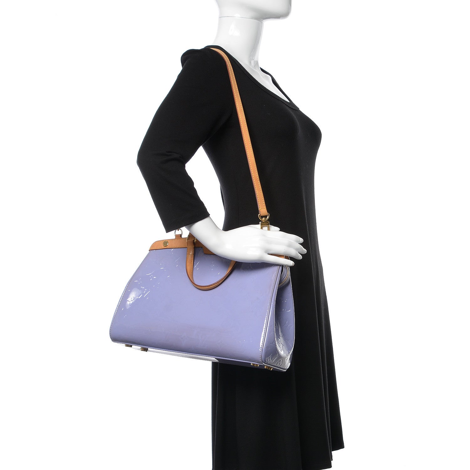 Louis Vuitton Vernis Brea MM Lilac 2 of 9