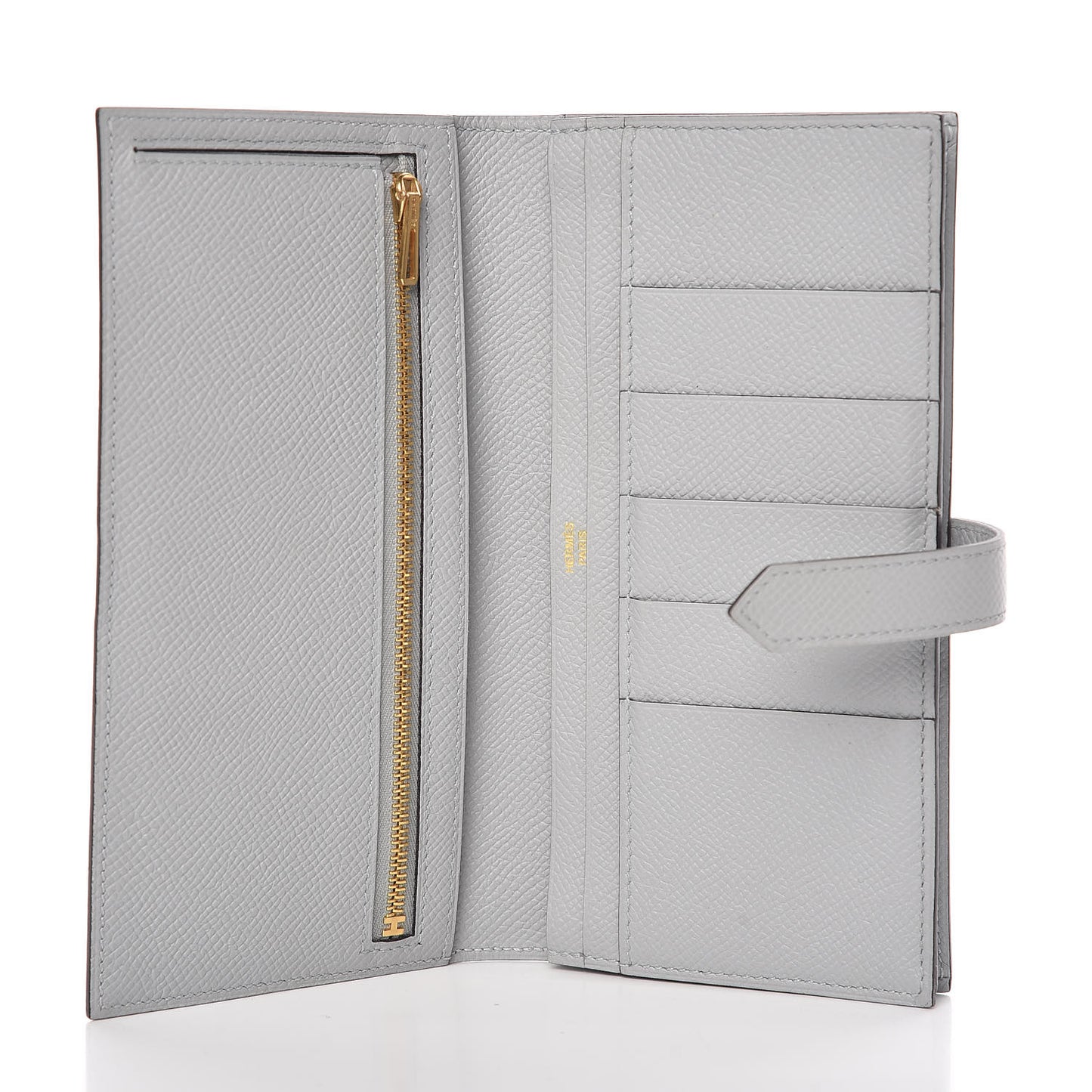 Epsom Bearn Gusset Wallet Gris Mouette